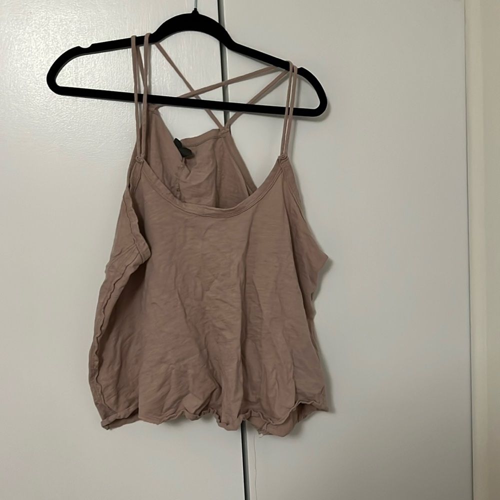 Light pink top